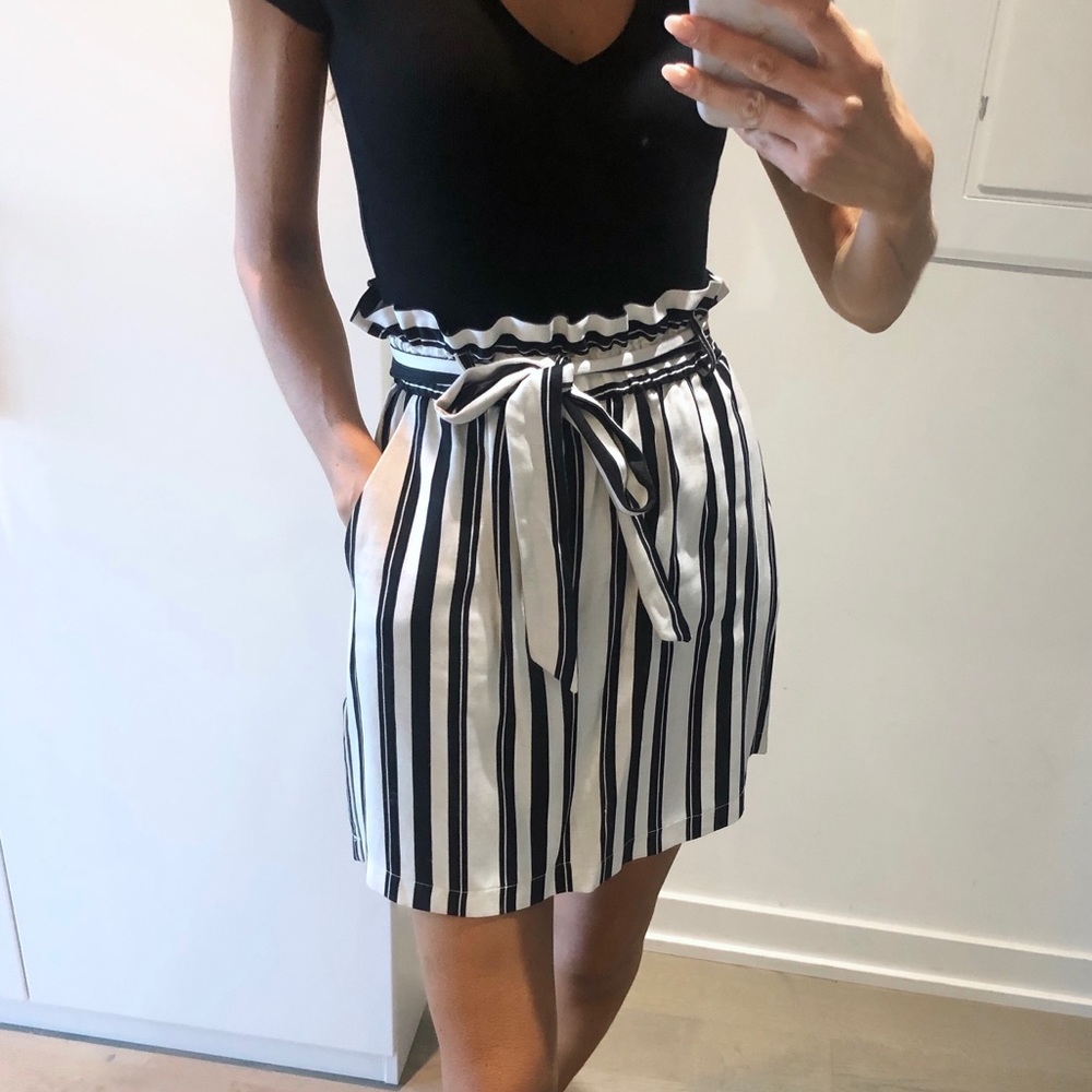 Topshop Stripe Skirt
